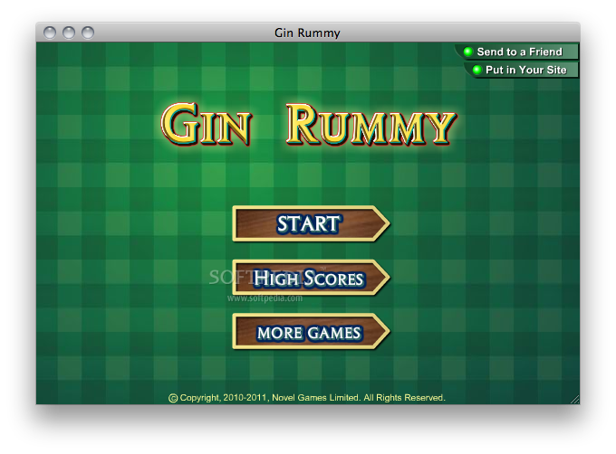 Free gin rummy download for mac pc